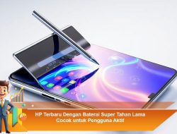 HP Terbaru dengan Baterai Super Tahan Lama Cocok untuk Pengguna Aktif