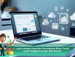Laptop dengan Kapasitas Penyimpanan Besar Cocok untuk Pengguna dengan Data Banyak