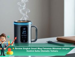 Review Singkat Smart Mug Pemanas Minuman dengan Kontrol Suhu Otomatis Terbaru