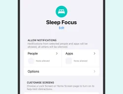 Cara iPhone Mengelola Mode Sleep Focus Agar Tidur Lebih Berkualitas Dan Nyenyak