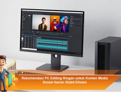 Rekomendasi PC Editing Ringan untuk Konten Media Sosial Harian Stabil Efisien