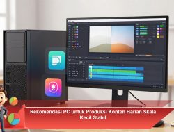 Rekomendasi PC untuk Produksi Konten Harian Skala Kecil Stabil