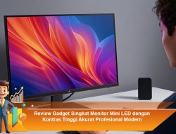 Review Gadget Singkat Monitor Mini LED dengan Kontras Tinggi Akurat Profesional Modern