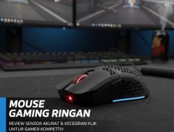 Mouse Gaming Ringan Review Sensor Akurat Dan Kecepatan Klik Untuk Gamer Kompetitif