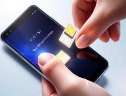 Cara Memasang Dua Kartu SIM dan Satu SD Card (Hybrid Slot)